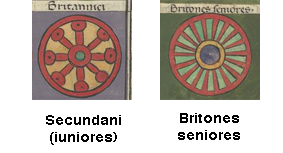 Britones shield patterns