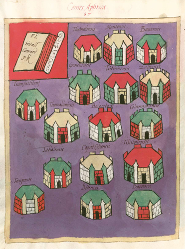 Frontpiece showing forts