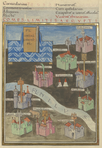 Frontpiece showing forts