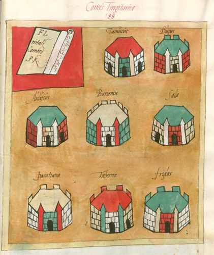 Frontpiece showing forts