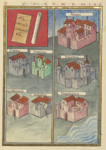 Frontpiece showing forts