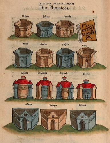 Frontpiece showing forts