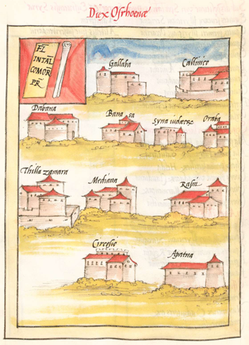 Frontpiece showing forts