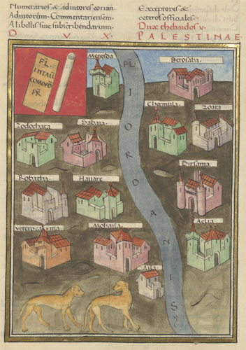 Frontpiece showing forts