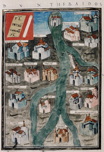 Frontpiece showing forts